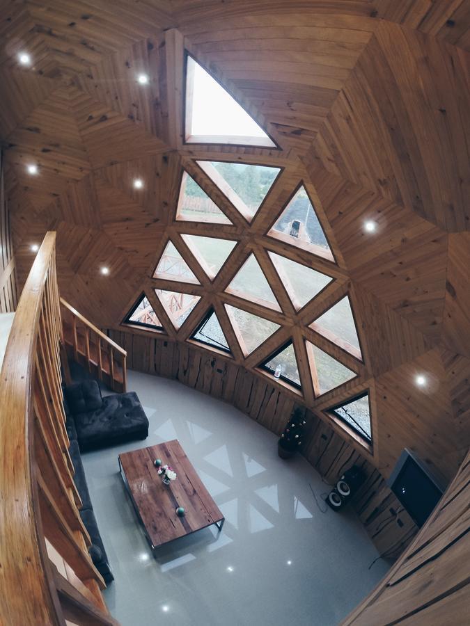 Domos Elohim Villa Pucon Bagian luar foto